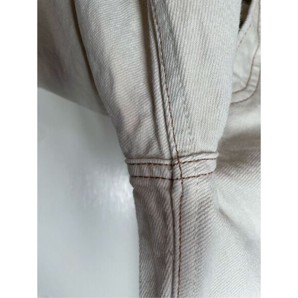 Reformation Cynthia High Rise Straight Jeans in Bone size 26 - Picture 5 of 15